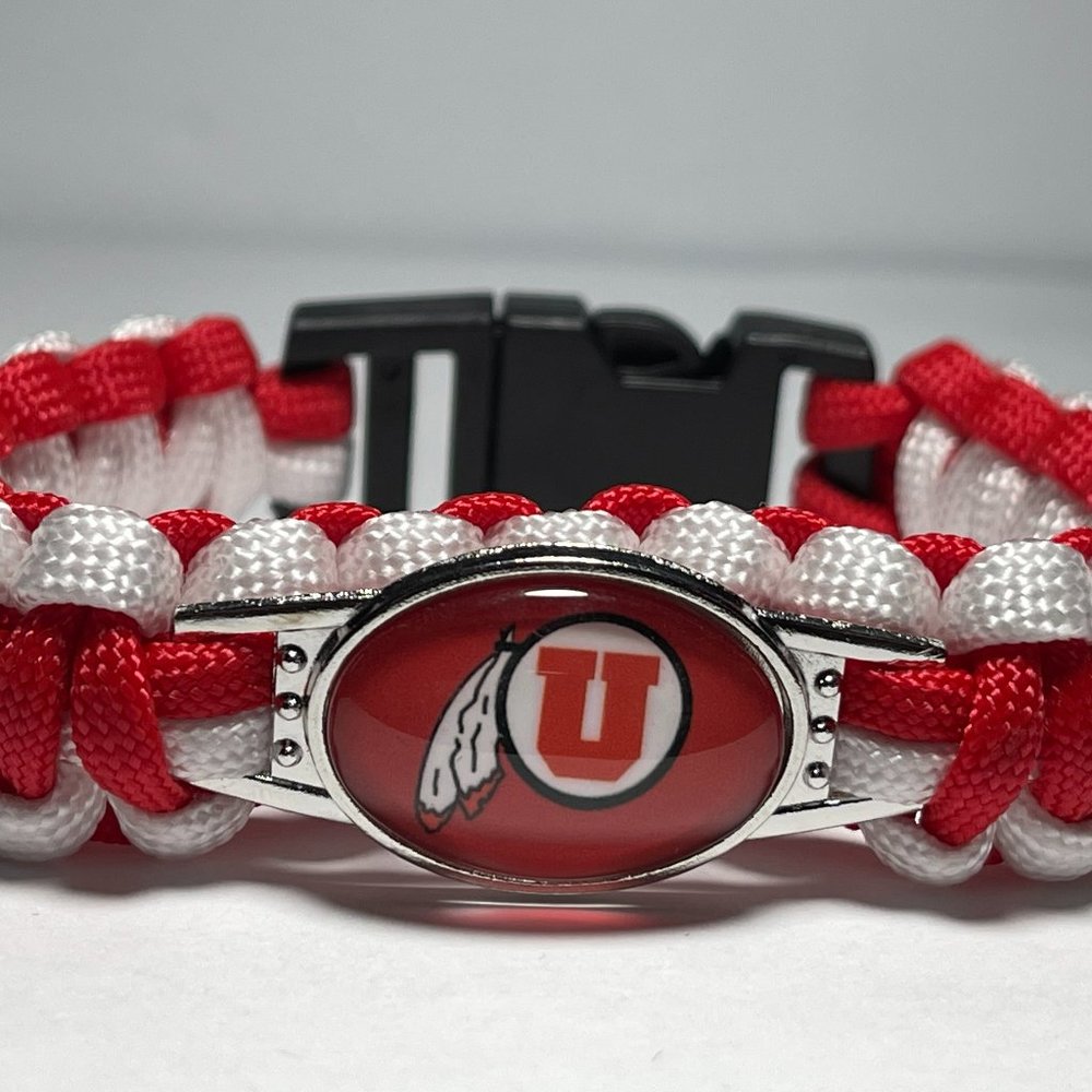 Utah Utes NCAA Braided Paracord NEW!!
